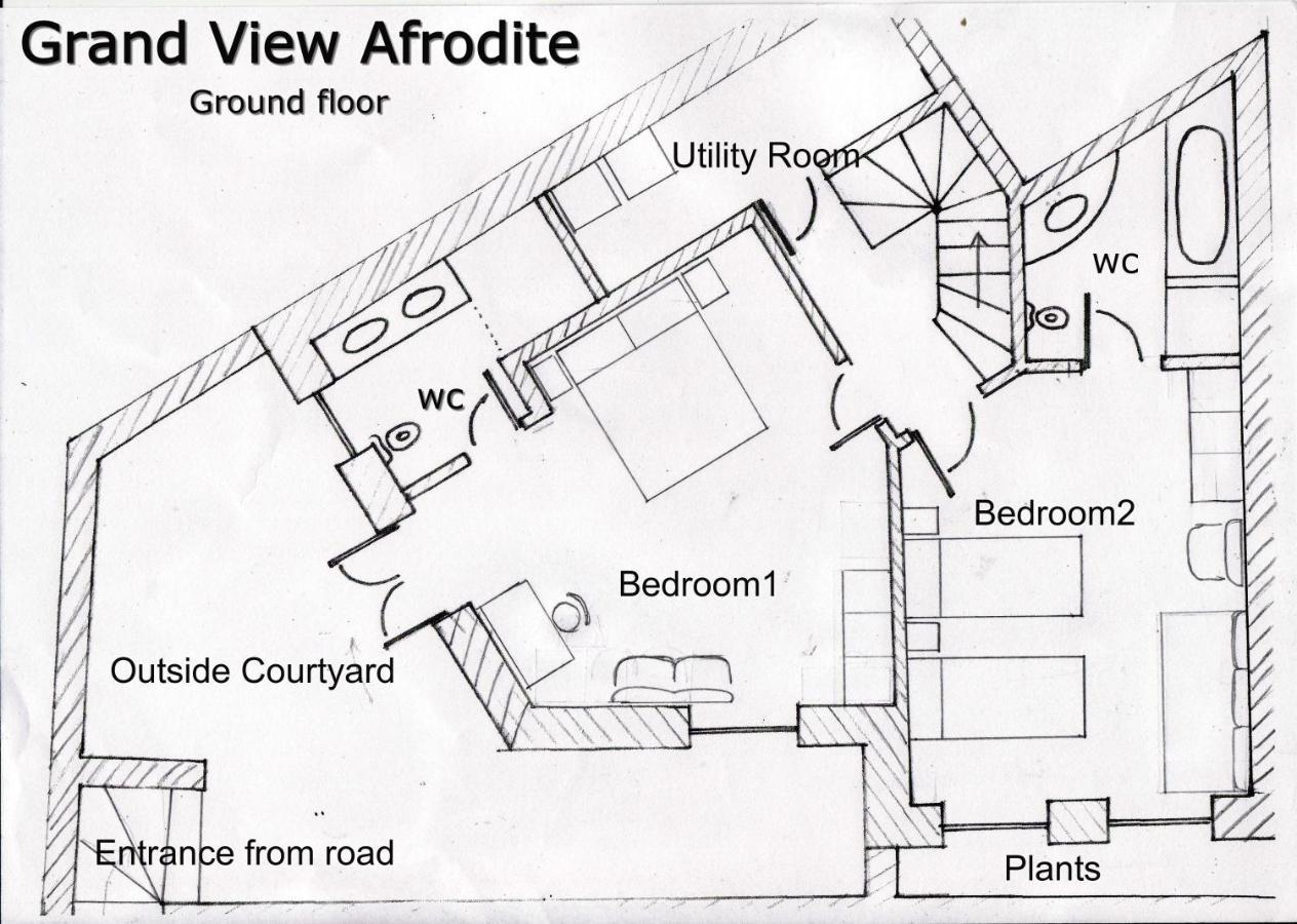 Grand View Afrodite 미팀나 외부 사진